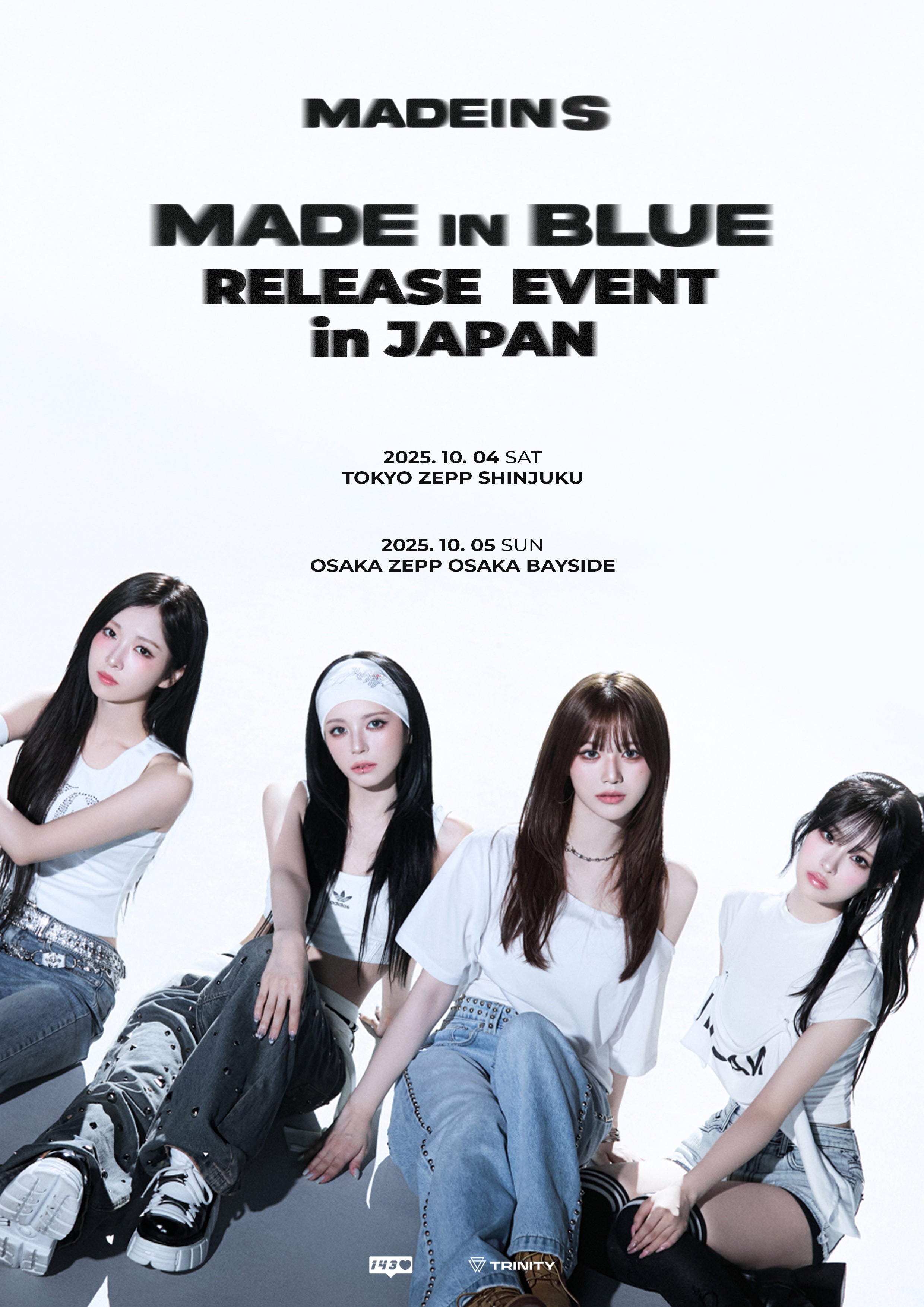 メンバー全員サイン会】 MADEIN S [MADE in BLUE] – TRINITY