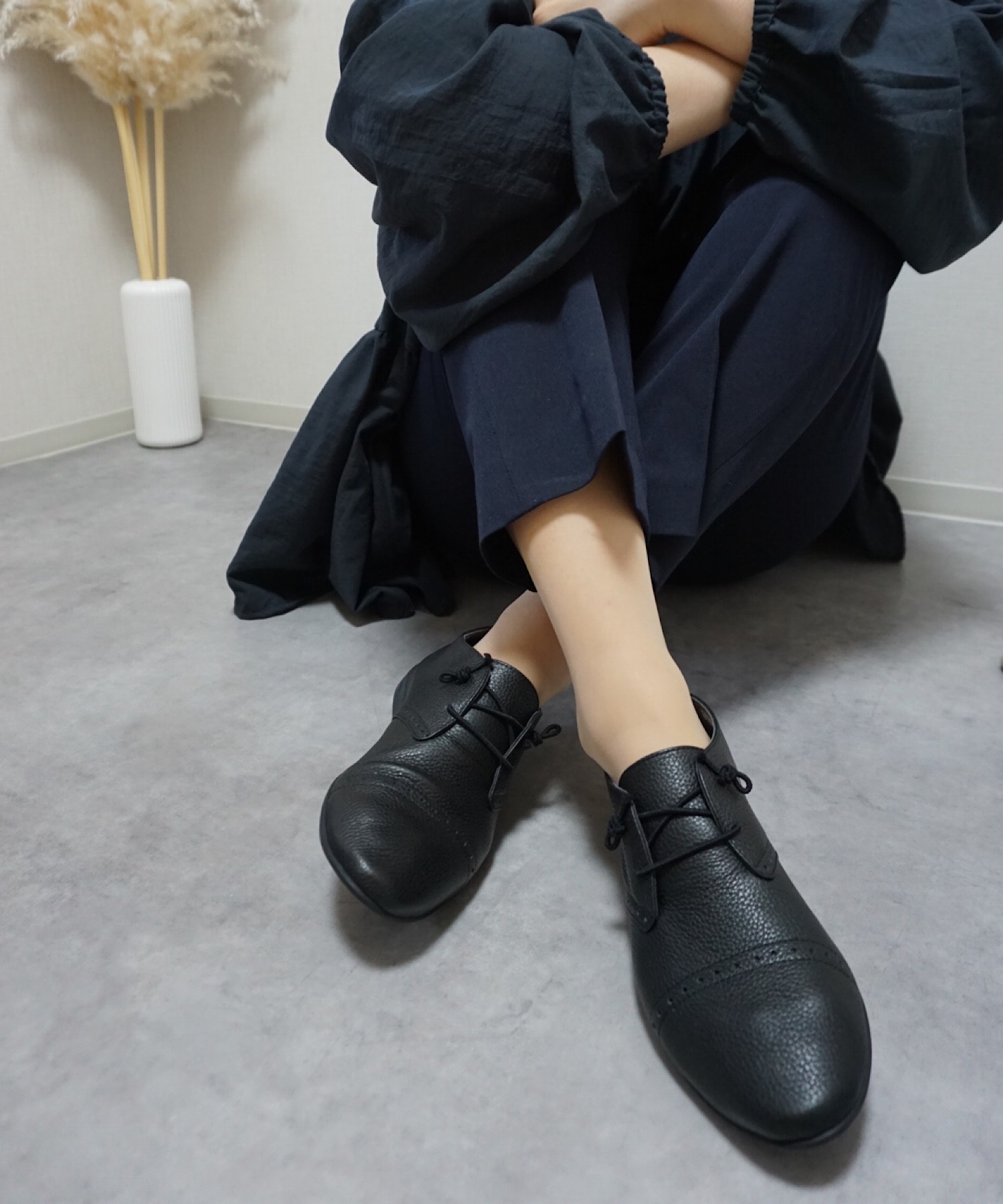 3E／日本製／本革】ふかふか ふわふわ 防菌防臭 ストレートチップ