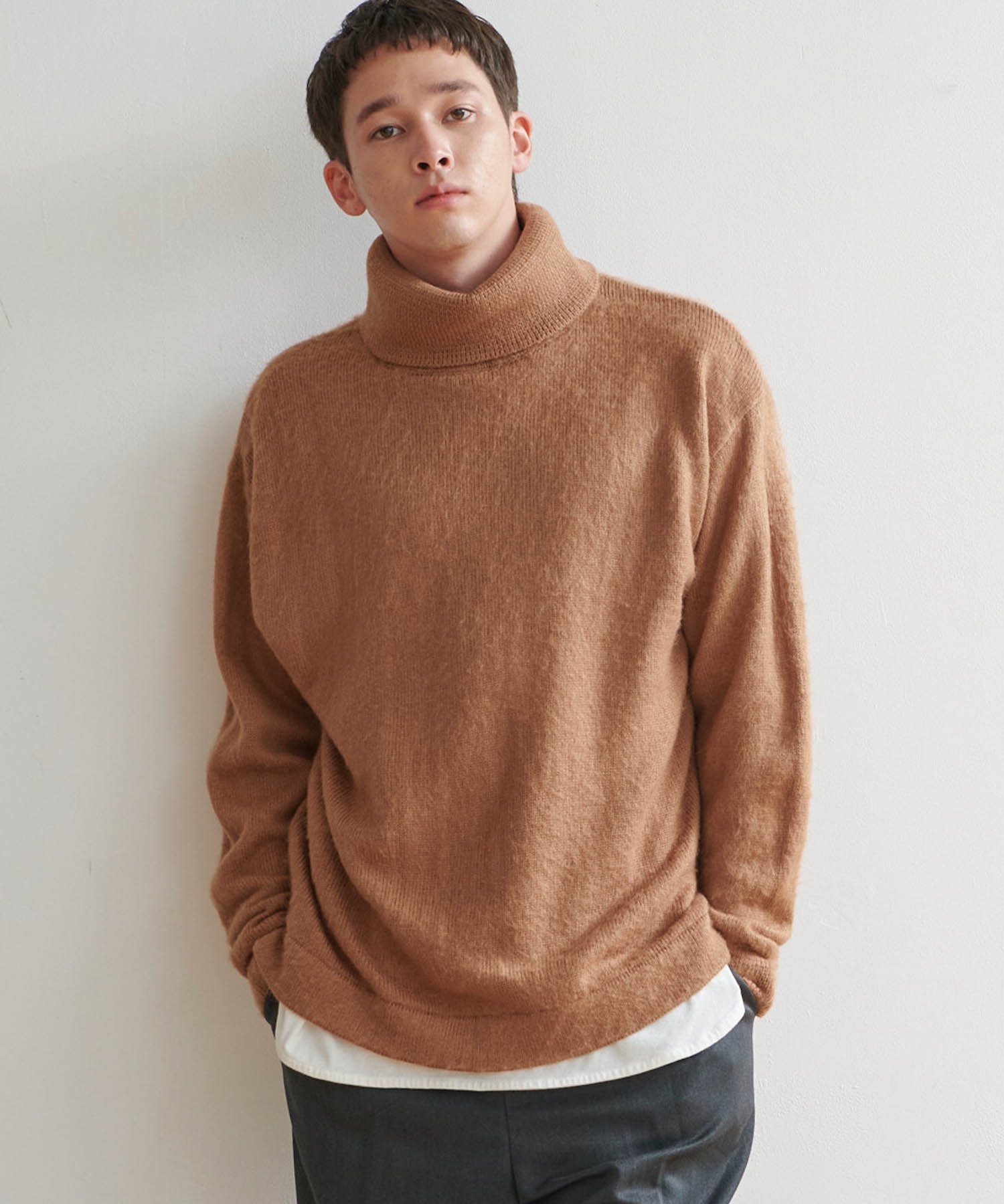 オーバーサイズ タートルネックニット プルオーバーニット アソート