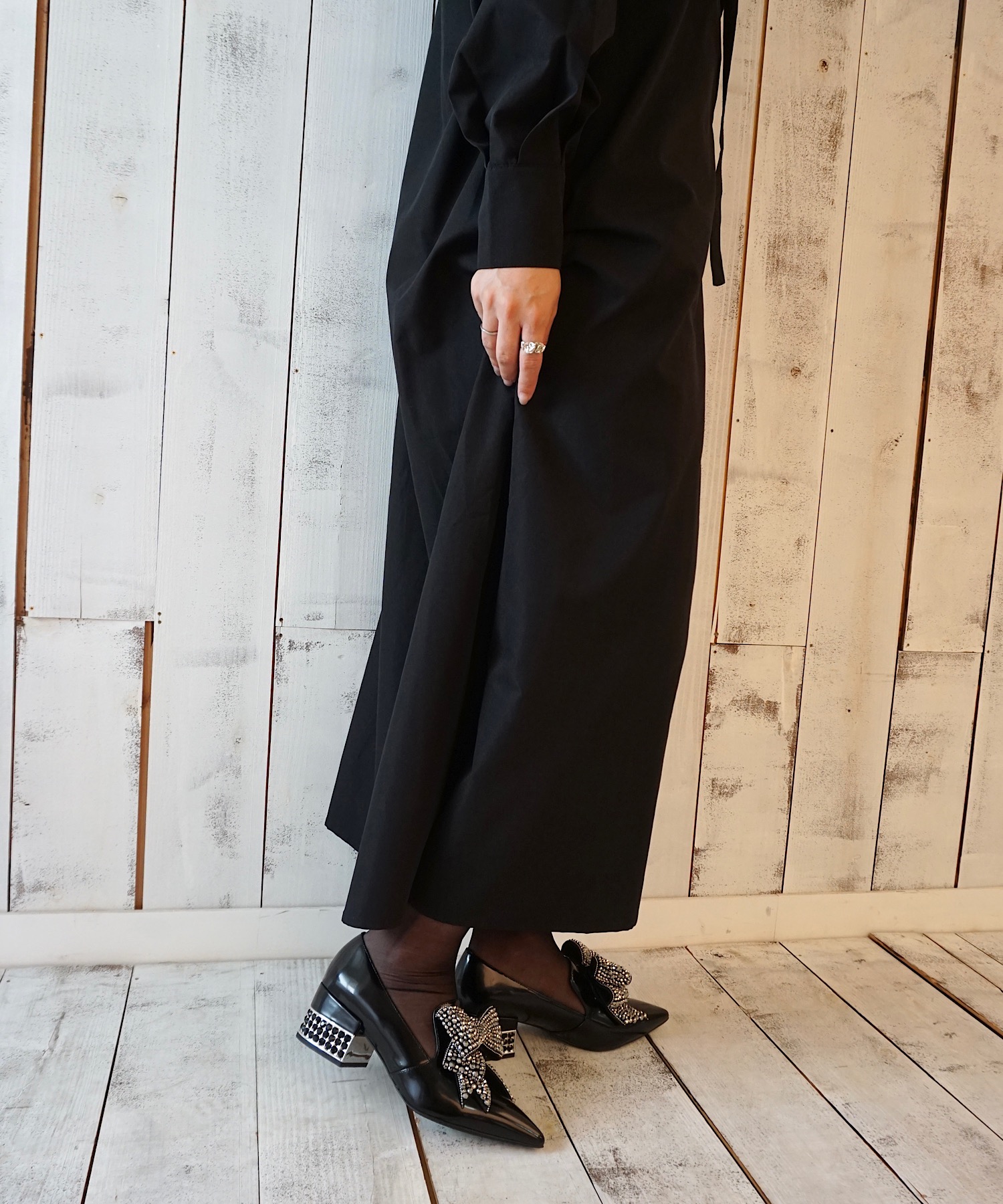 キラキラ ビッグリボンデザインパンプス Jeffrey Campbell│Jeffrey