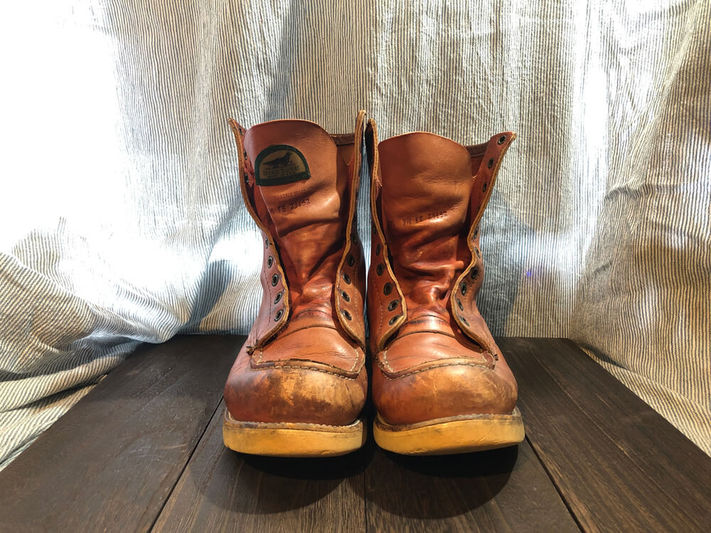 ワイズEEのレッドウィングアイリッシュセッター877をメンテナンス