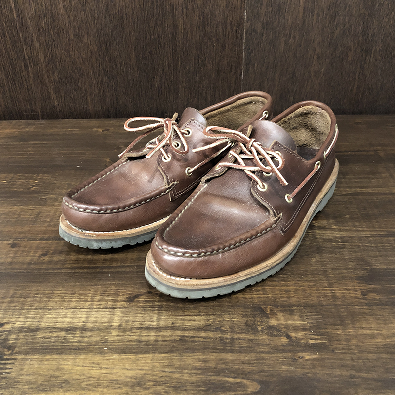 Russell Moccasin Seneca Moccasin Chromexcel Leather 8D ラッセル