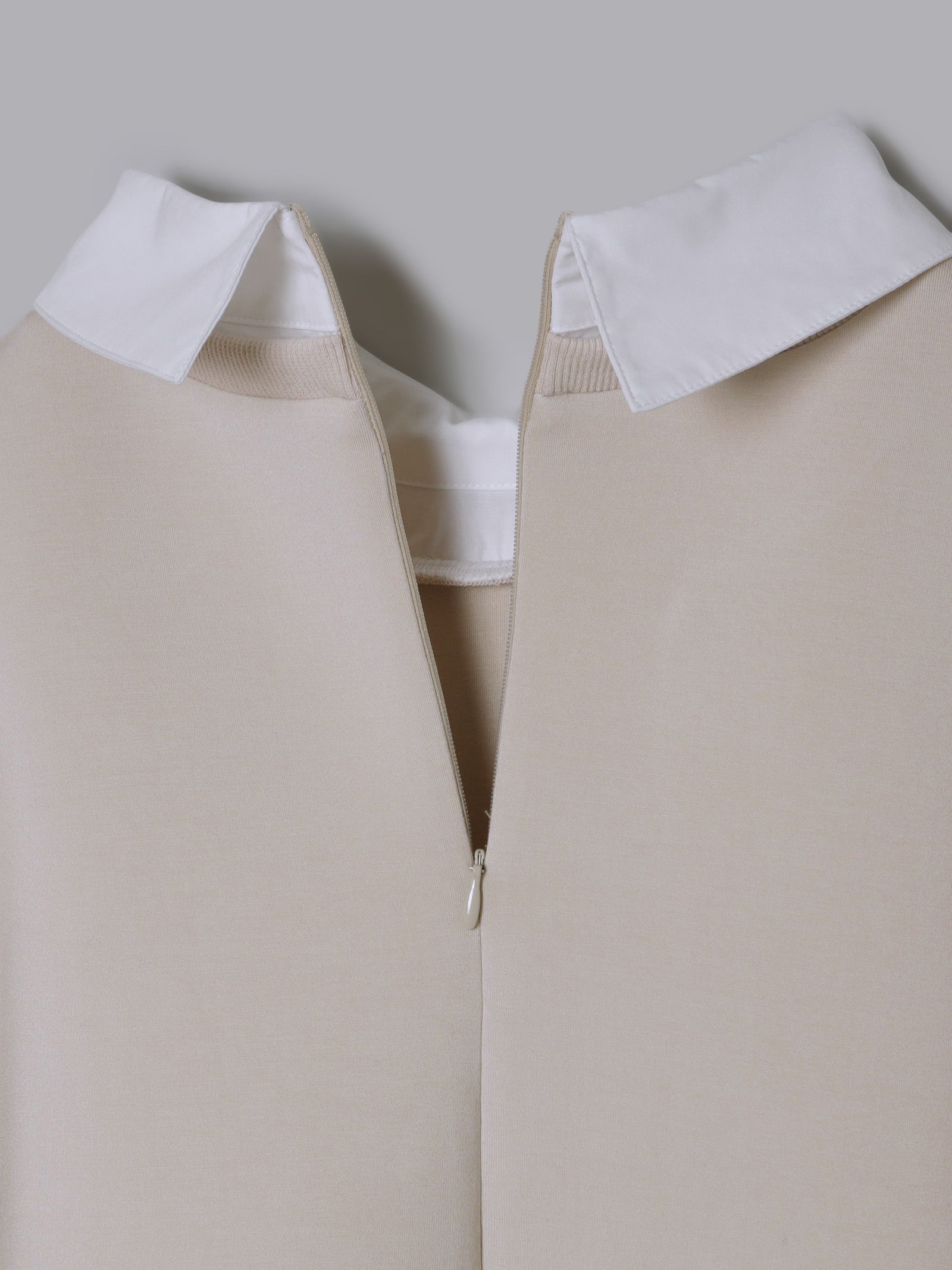 フリルレイヤードダンボールスウェット