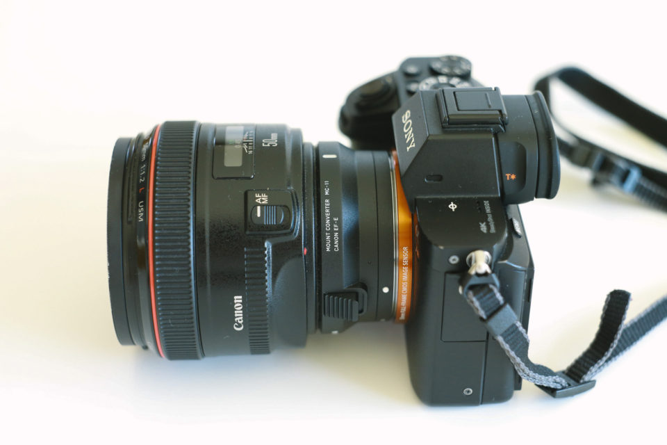 SIGMA MC-11（マウントコンバーター）を買ってSONY α7Rⅱ＋Canon EF
