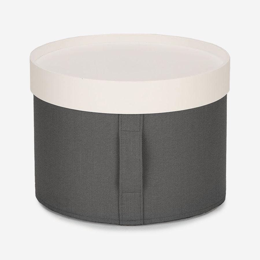 DRUMS POUF グレー 直径45 / 高さ35cm｜【公式】ACTUS online｜家具