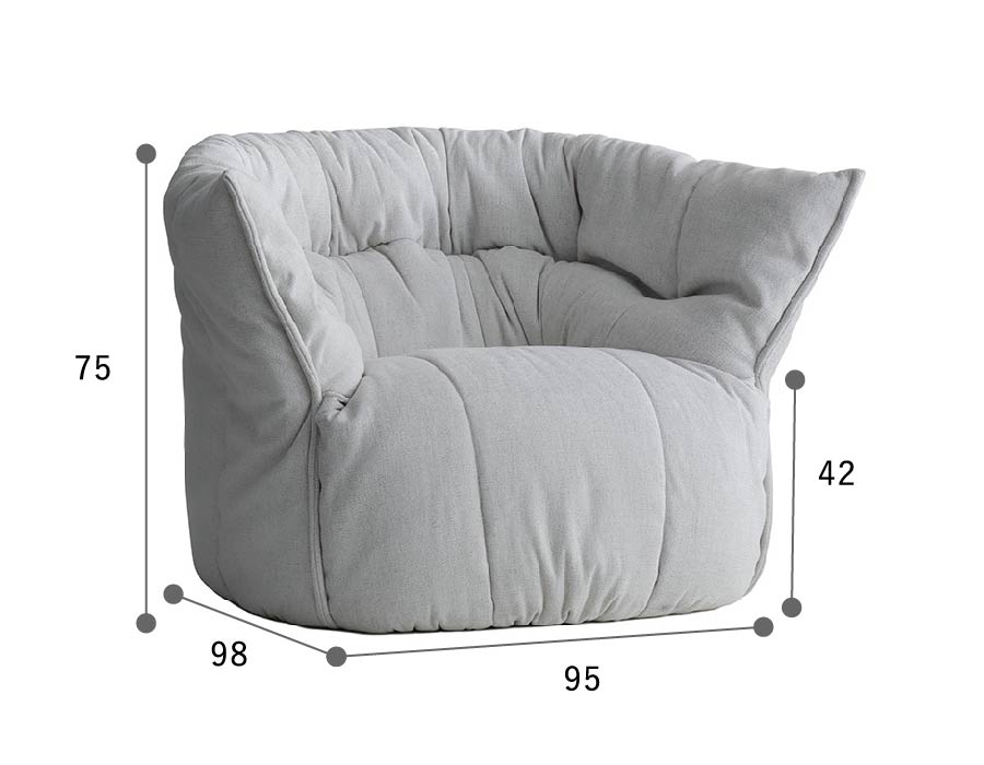 リーンロゼ ロゼブリガンタン 1Pソファ