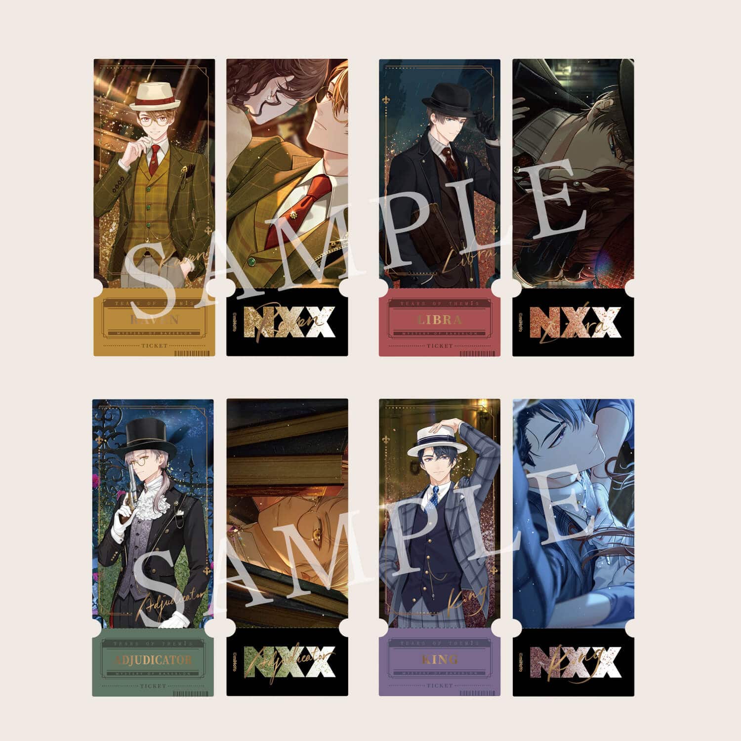 未定事件簿】グリッターアクリルチケット(Raven)｜ fantasy village