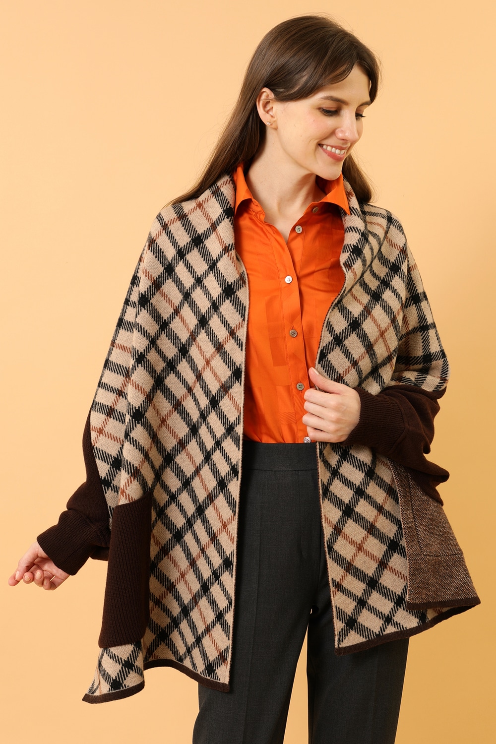 ハウスチェックニットストール 16-221003｜DAKS（ダックス）公式