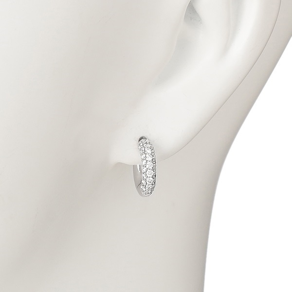 K18WGダイヤモンドピアス | ポンテヴェキオ公式オンラインショップ