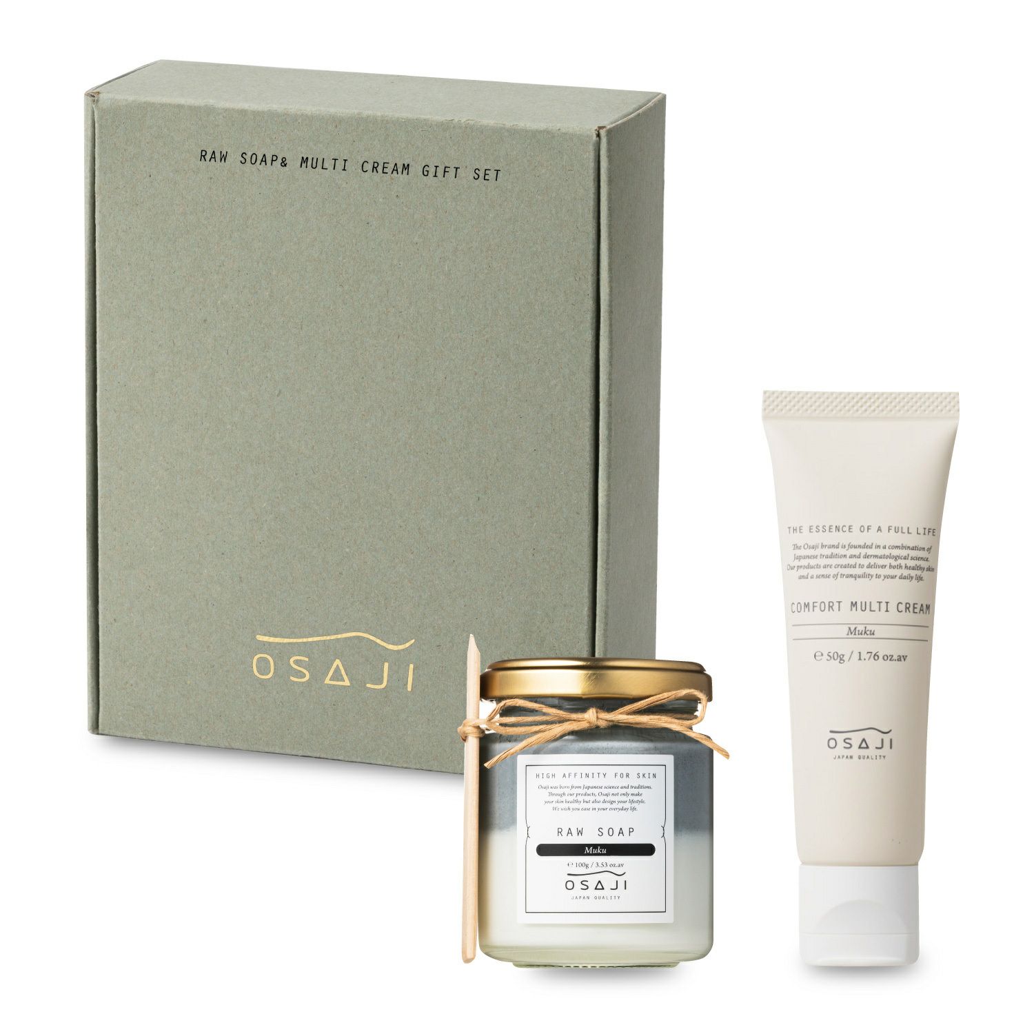 オサジ ローソープ＆マルチクリーム ギフトセット