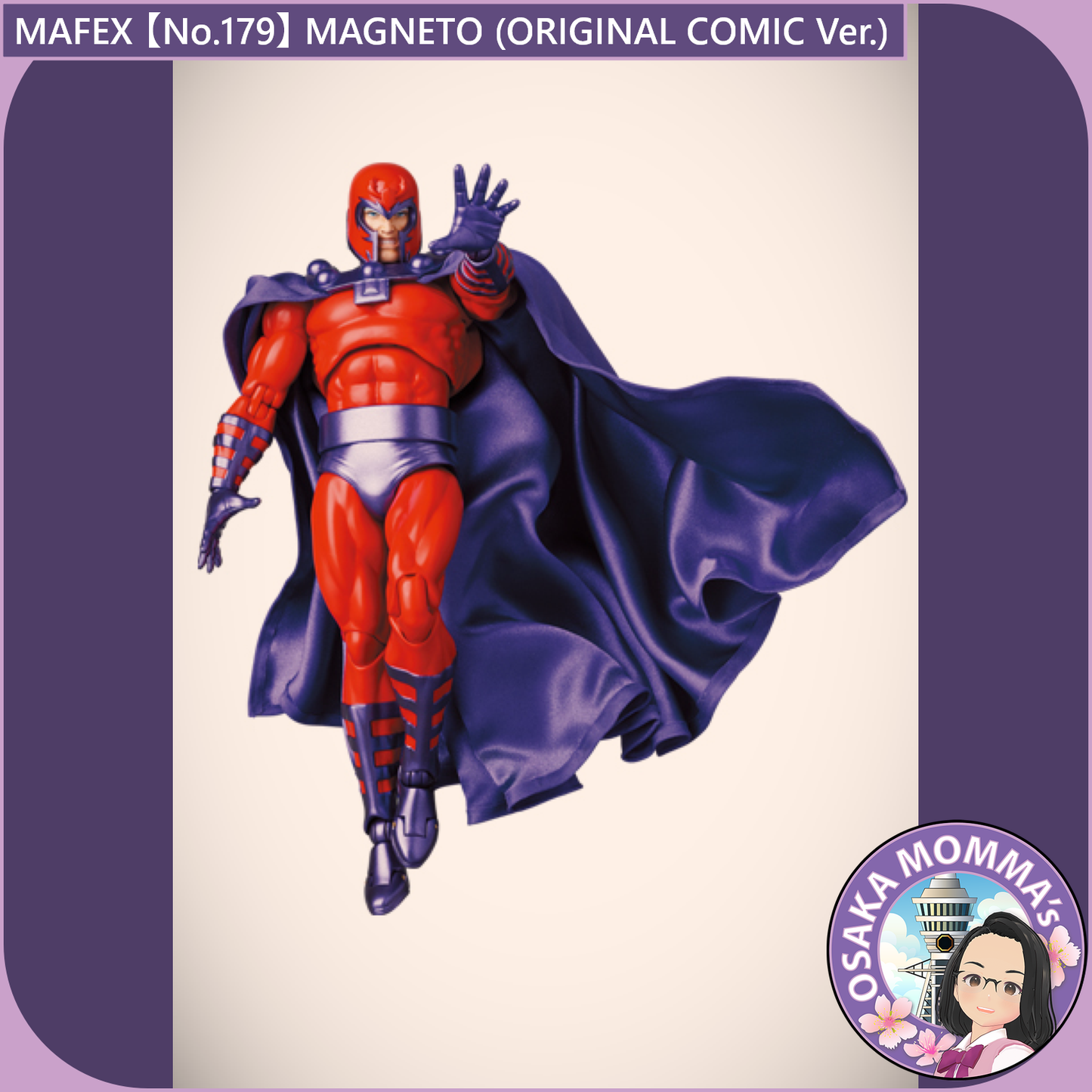 MAFEX 【No.179】X-MEN MAGNETO (COMIC Ver.) – Osaka Momma's
