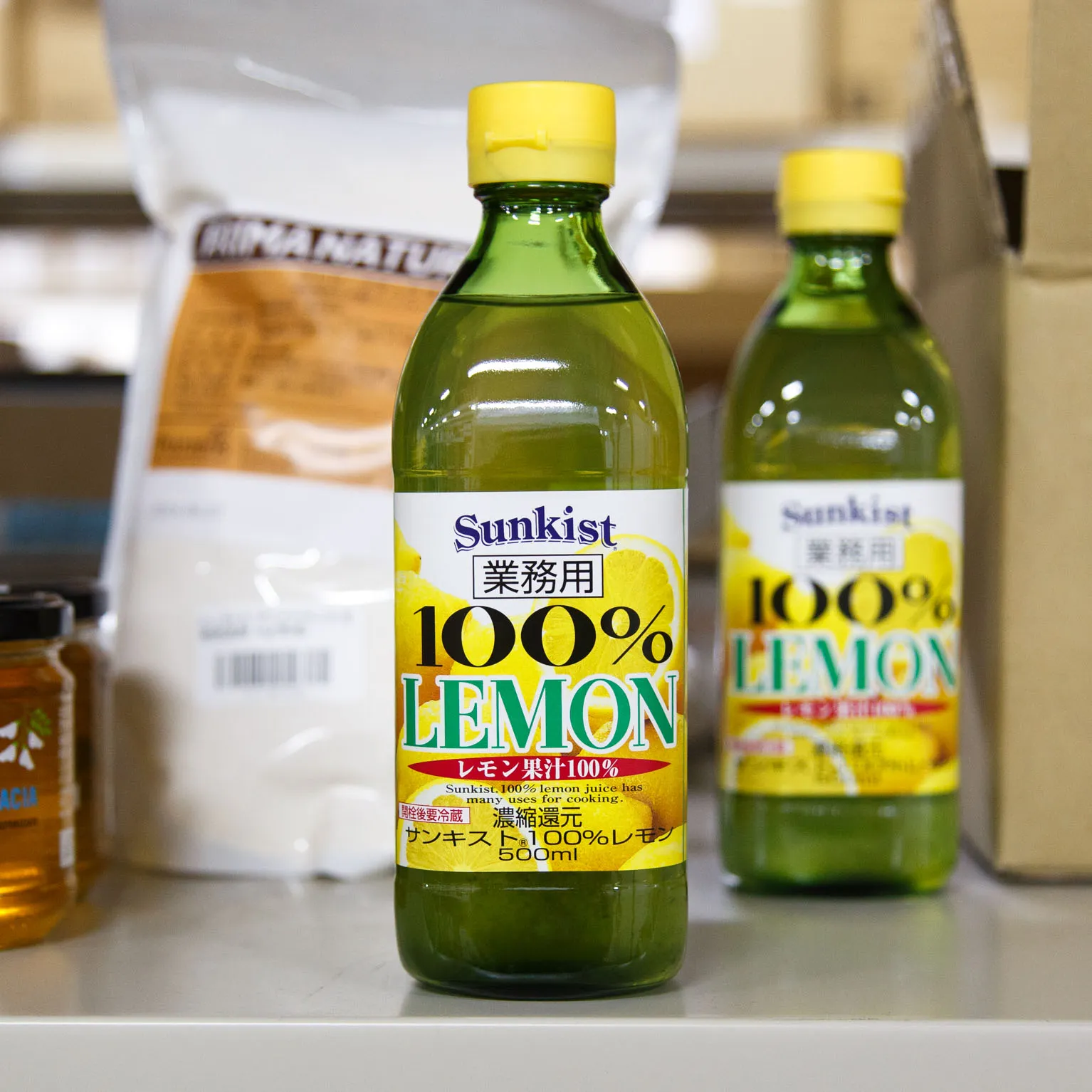 サンキスト レモン果汁100％ 500ml : MIZKAN / サンキスト | スモール