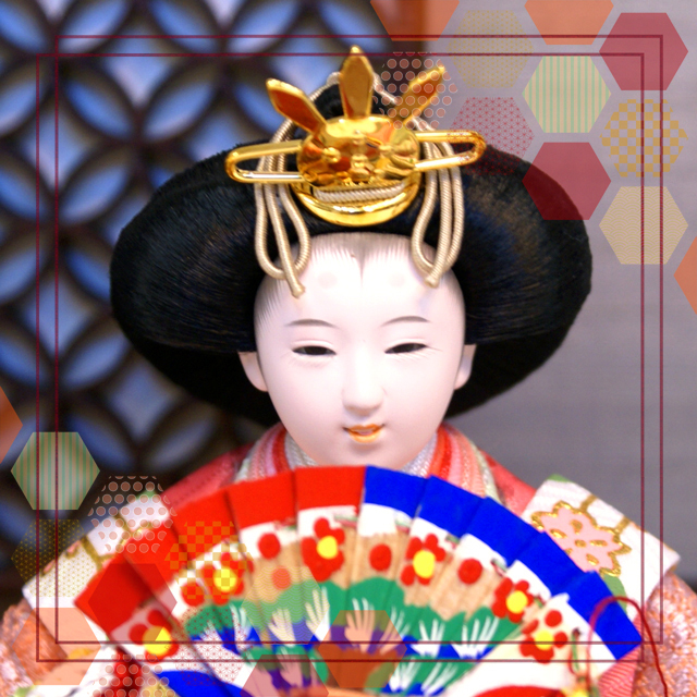 雛人形,久月,5H-KK43-Z,ケース飾り,68106,ひな人形,インターネット通信