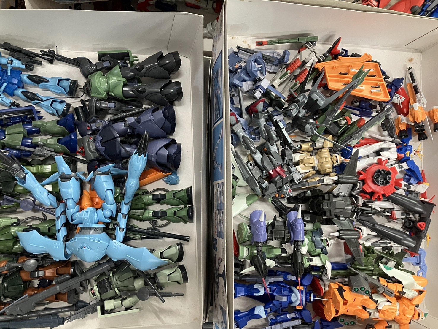組み立て済みガンプラ大量に買取させていただきました！ | お宝中古