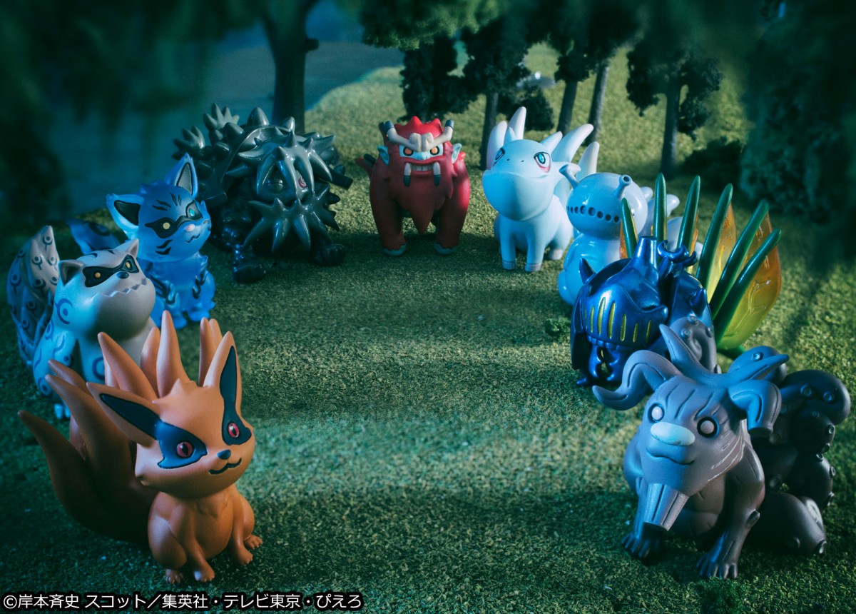 NARUTO】ちび尾獣かわいすぎ！ 9体とナルトがセットのフィギュア発売