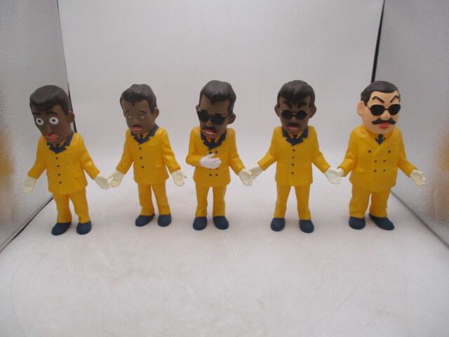 フィギュア ソフビ シャネルズ ラッツアンドスター 5体セット