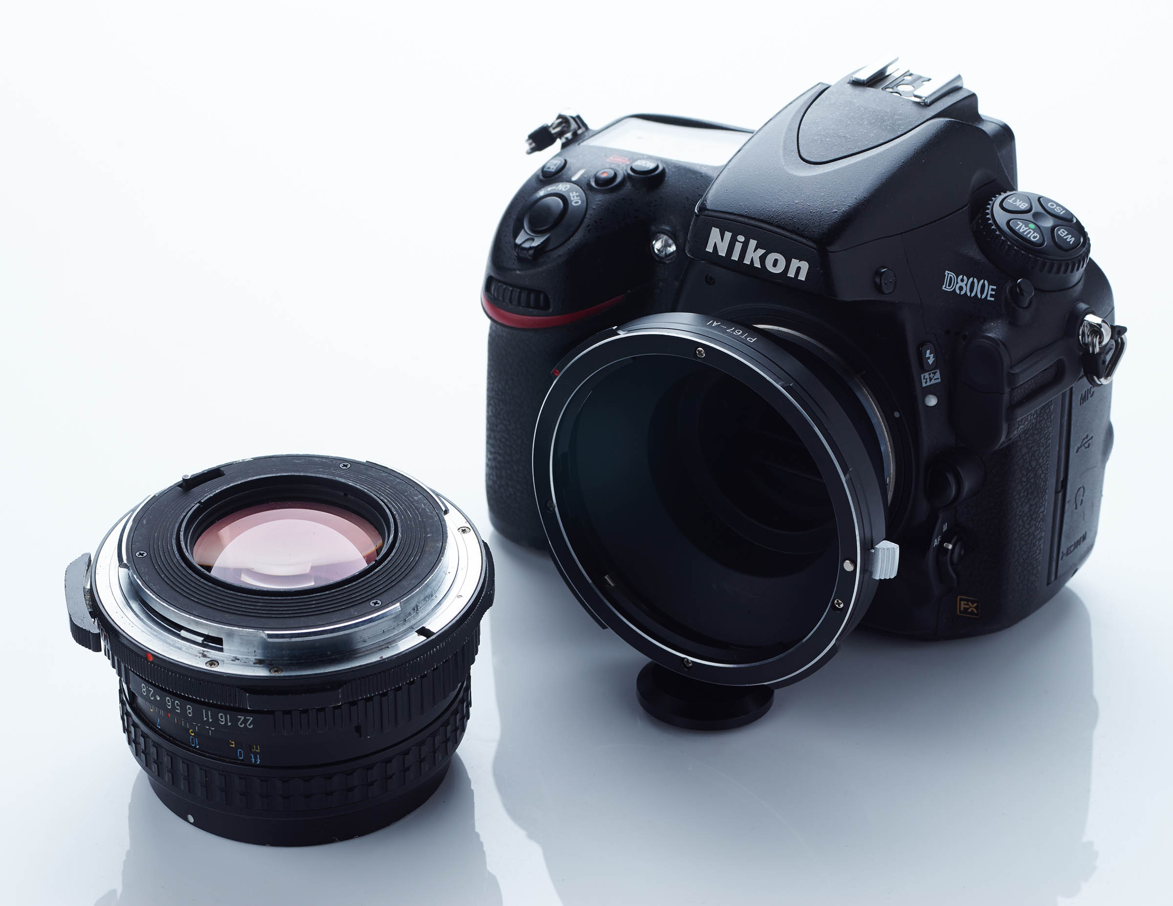 PENTAX67 ⇒ ニコンF マウントアダプター（三脚座付） | 使える機材の