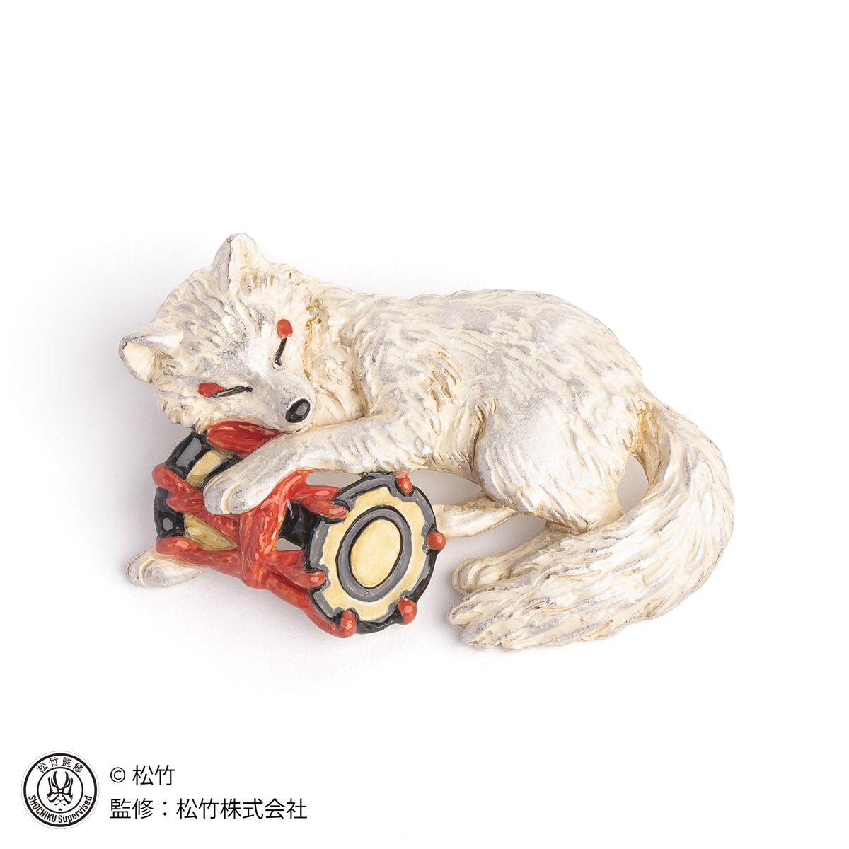 義経千本桜ブローチ【歌舞伎シリーズ】 / The Fox Tadanobu｜Palnart