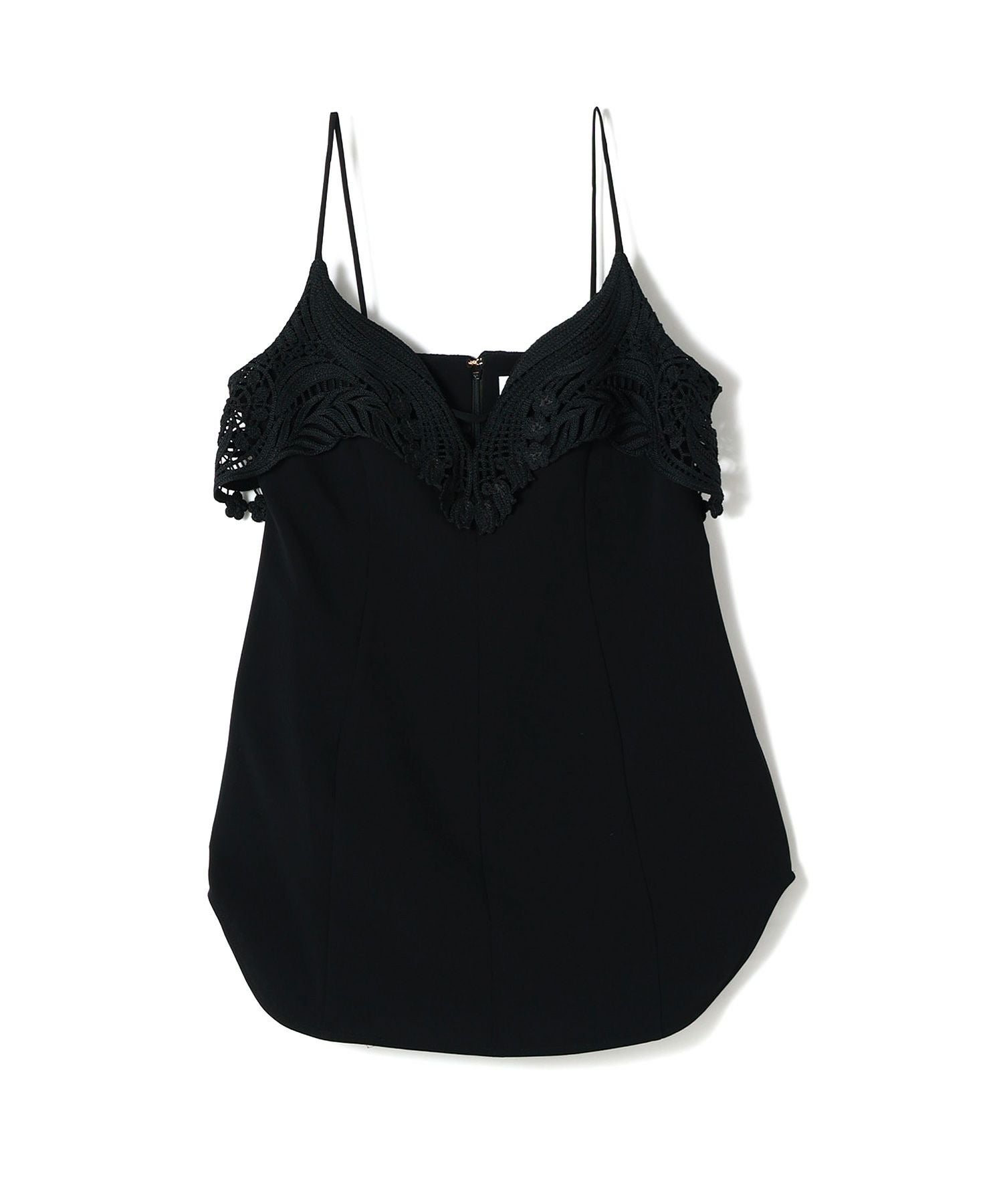 Mame Kurogouchi(マメ クロゴウチ)】 Embroidered Camisole Top