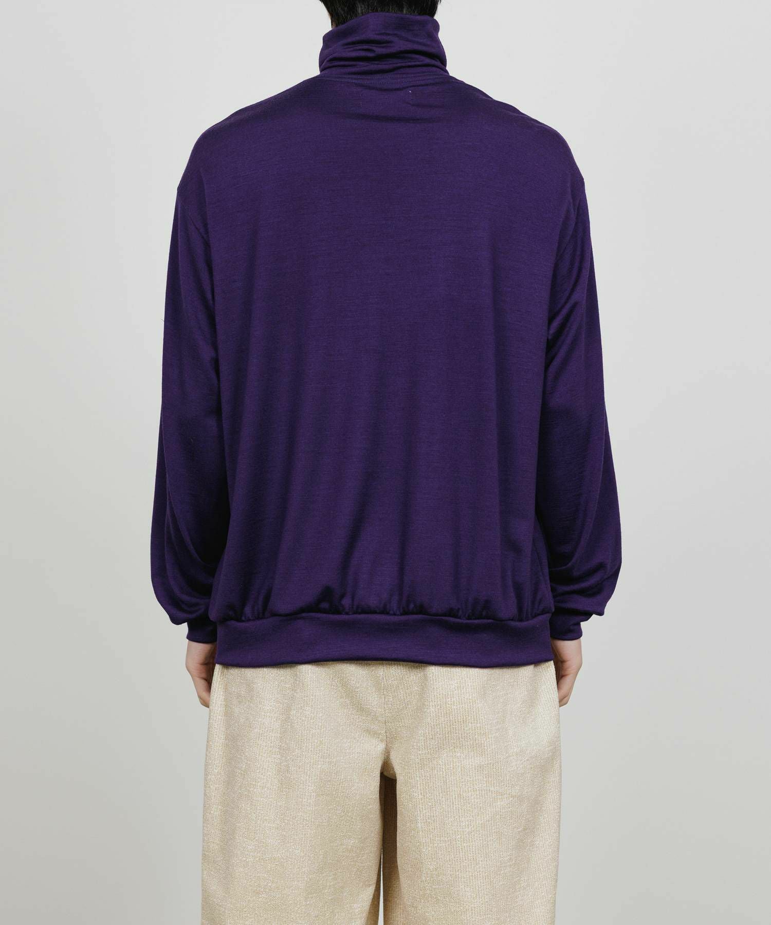 marka(マーカ)】 ウォッシャブルウール天竺 / タートルネック｜PARIGOT