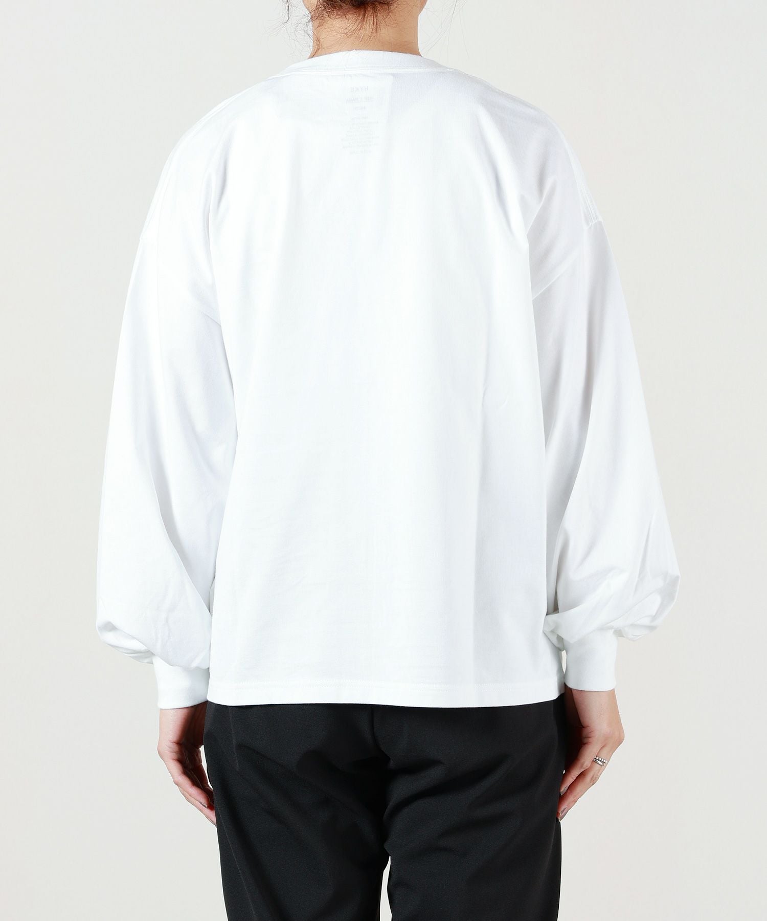 HYKE(ハイク)】 LONG-SLV TEE/BIG FIT(6.5OZ)｜PARIGOT ONLINE（パリゴ