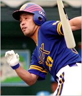 ランドセル背負ってた頃、初めて覚えたプロ野球選手を順番に書きますわ