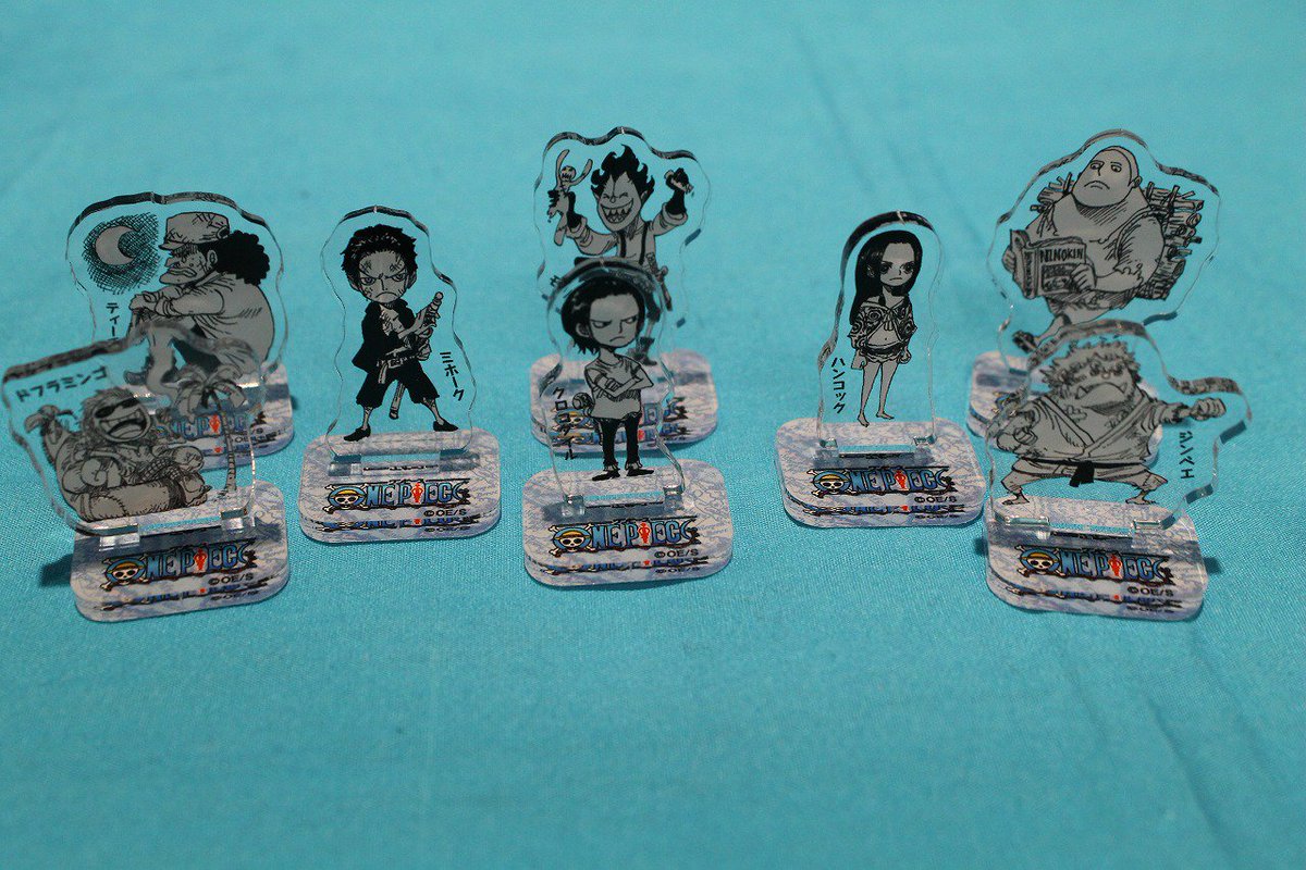 新商品】原画商品 『ONE PIECE』 アクリル mini フィギュア ～The
