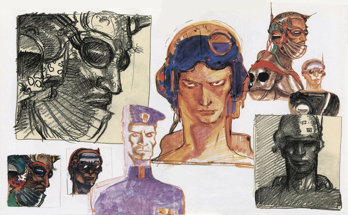 Look at how much CHARACTER this cast has! They really project a