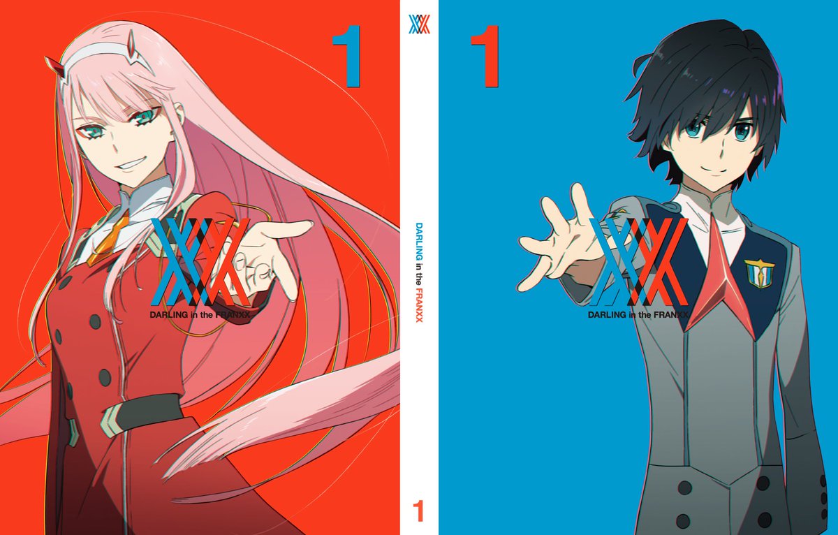 情報】《DARLING in the FRANXX》動畫BD&DVD 第一卷封面公開@DARLING