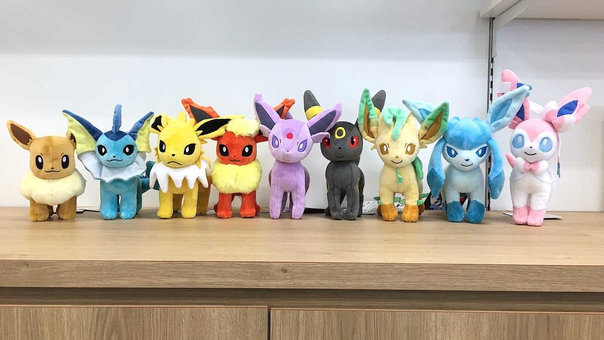イーブイコレクション Eevee Collection 全9種類 ぬいぐるみ