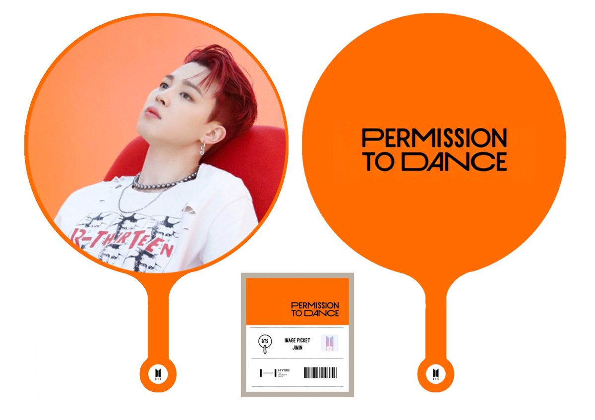 ミニうちわ #原画配布BTS #Permissiontodance