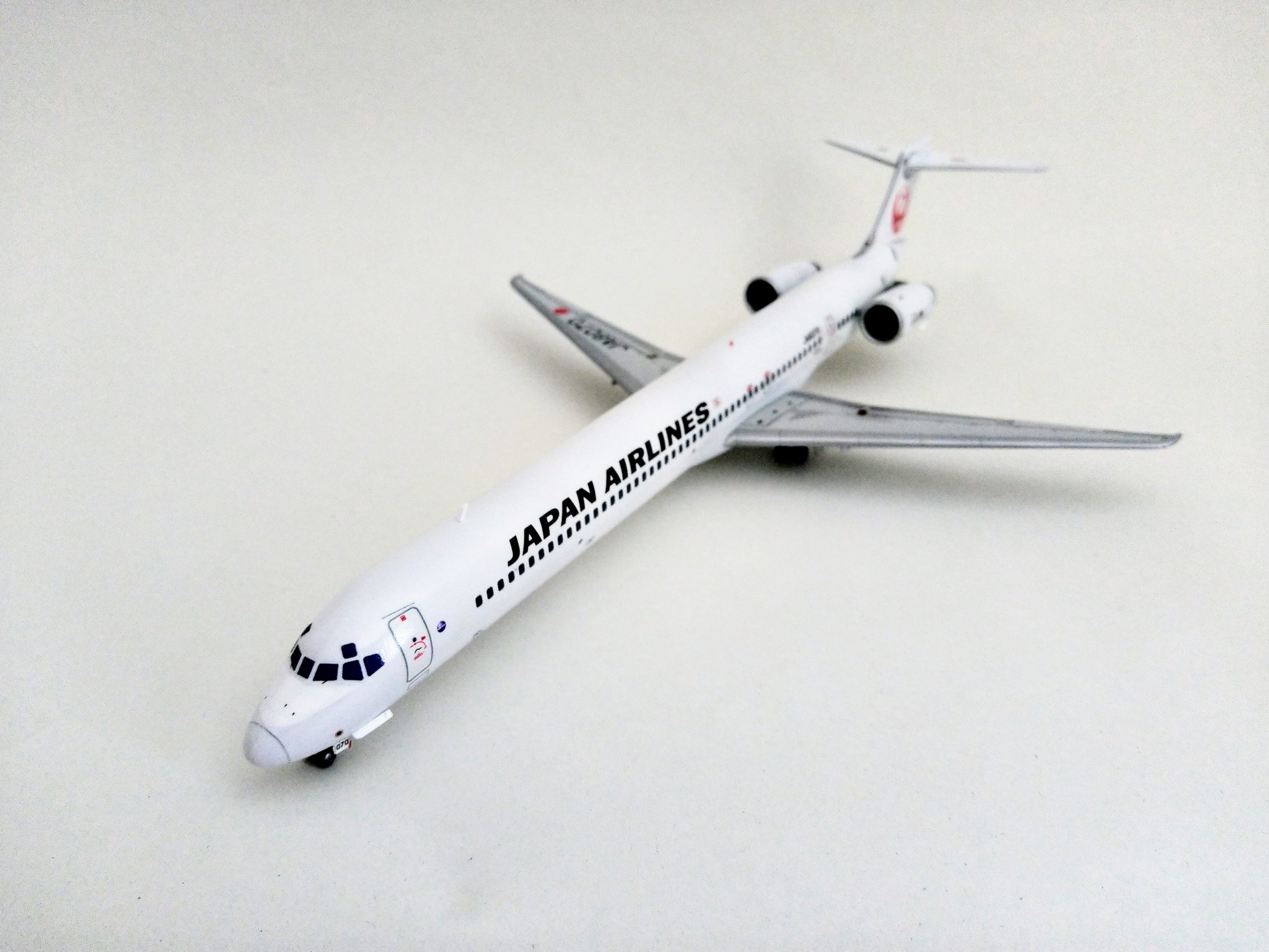 Jet-X マクドネル・ダグラス MD-90-30 JAL 鶴丸 新品未使用 Jet-X
