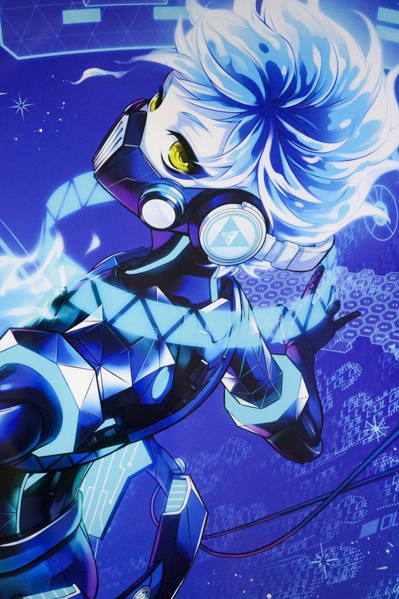 東京駅広告】 4K画質 オルト - イグニハイド・ギア (寮服) #ツイステ