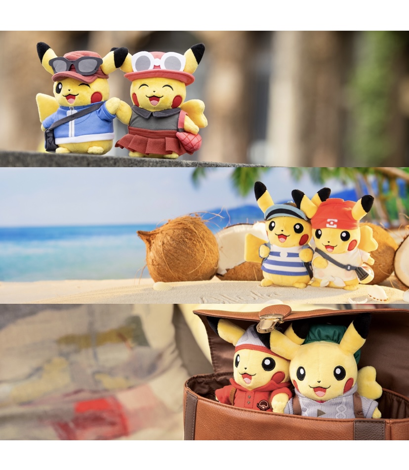 ポケモン25周年 ピカチュウぬいぐるみ 今月はイッシュ地方 海外