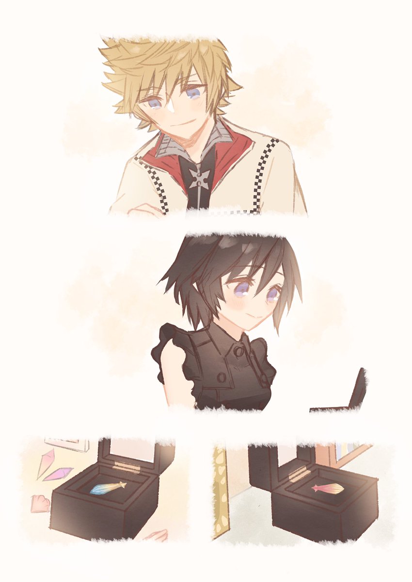 ロクサスとシオンのオルゴール…互いに贈りあった貝殻入れられるねという………