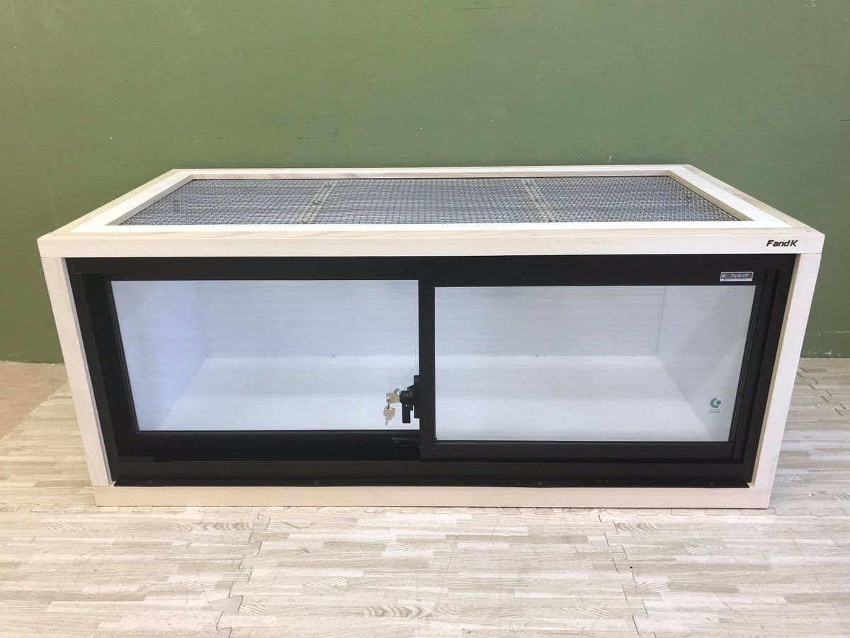 なな 【OKACAGE】爬虫類ケージ 1200×600×450 OSB なな 【OKACAGE