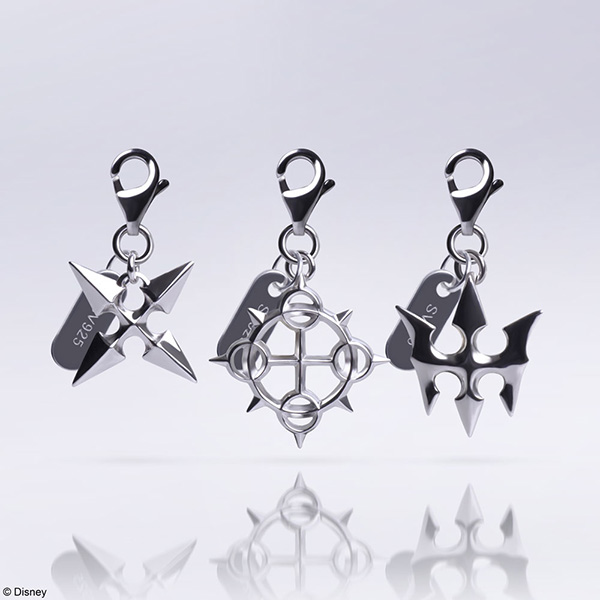 KH：「キングダム ハーツ シルバーチャーム セット ＜ロクサス