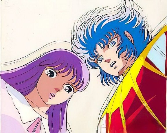 💫 Athena X Abel ☀️ #聖闘士星矢 #セル画 #SaintSeiya #Animecel
