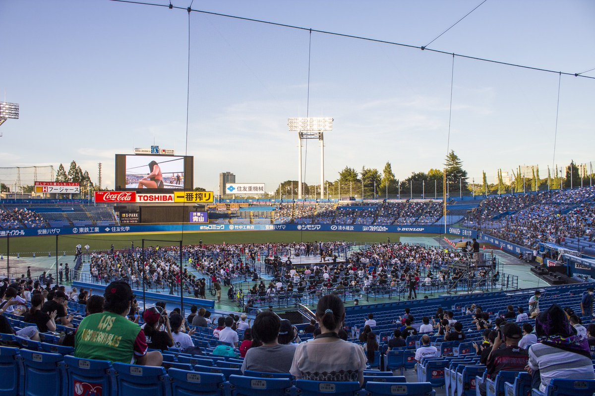 🏟SUMMER STRUGGLE in JINGU🏟 21年ぶりにプロレス会場となった神宮