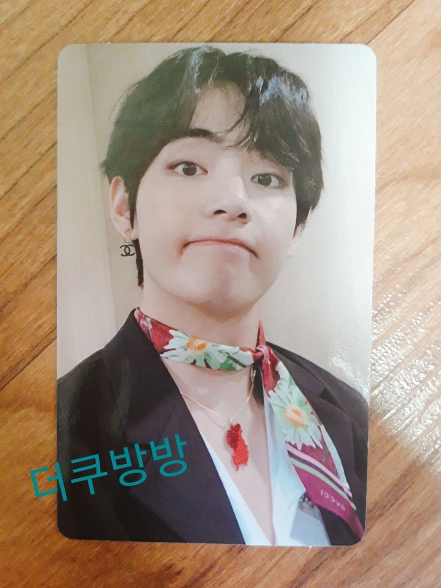 BTS Memories of 2019 Blu-ray Jimin & Taehyung Photocard