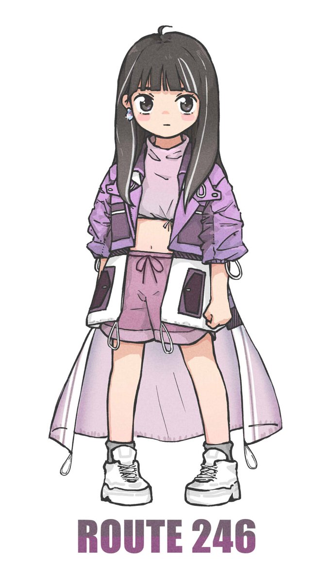 新衣装描きました！ #齋藤飛鳥 #Route246