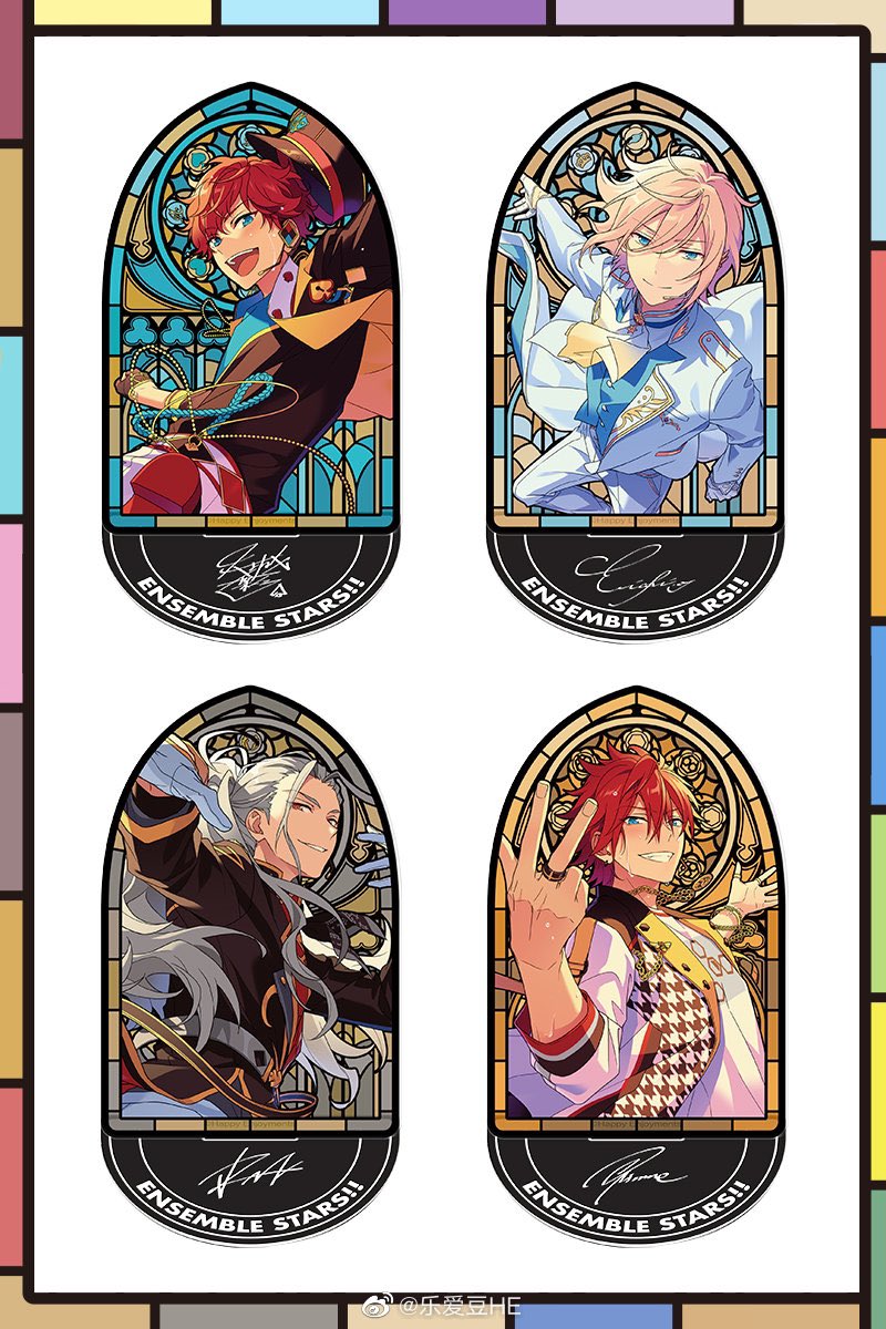 あんスタ 中国限定 花窓アクリルスタンド 予約情報は近日中公開する予定