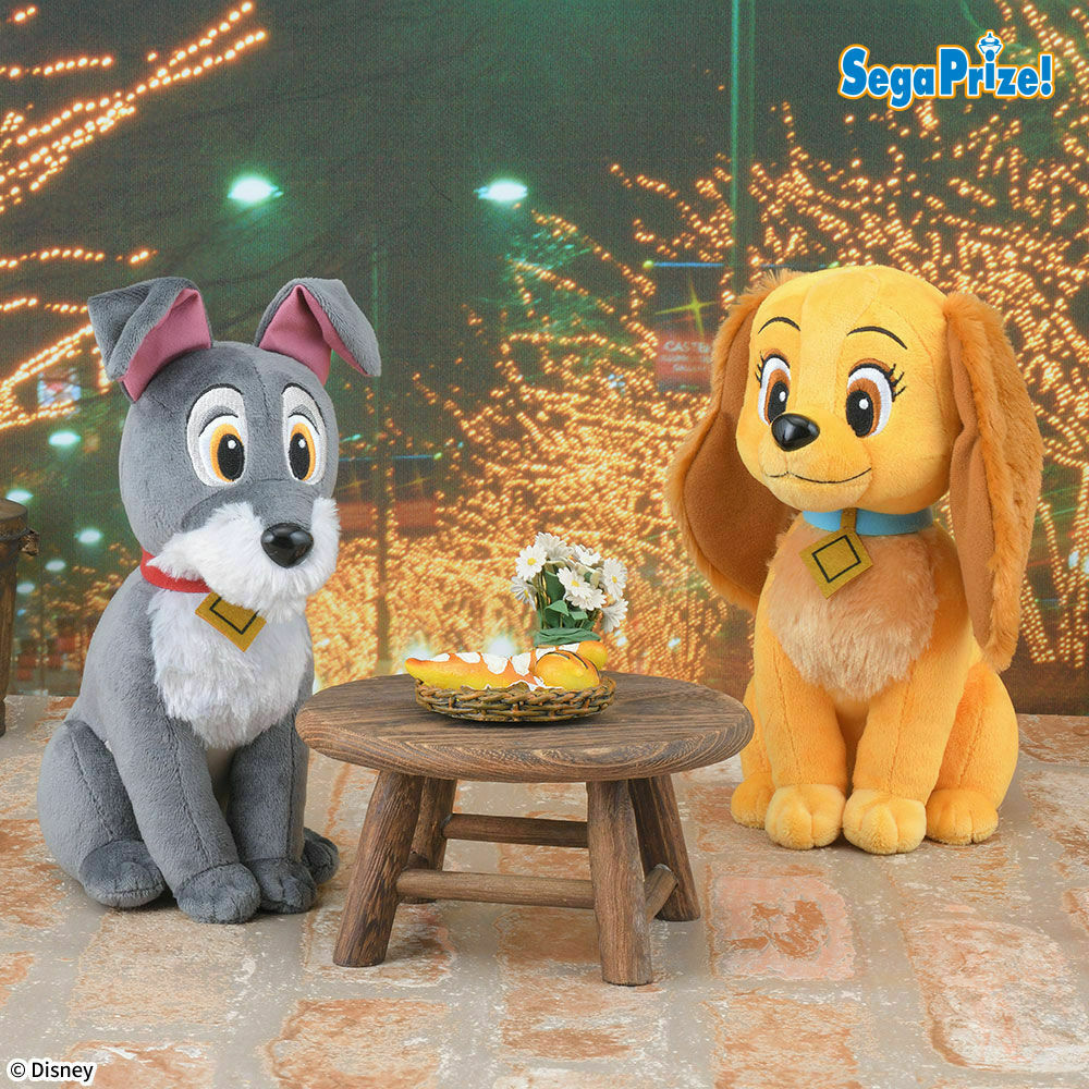 プライズ】 『わんわん物語』より、「レディ」と「トランプ」の