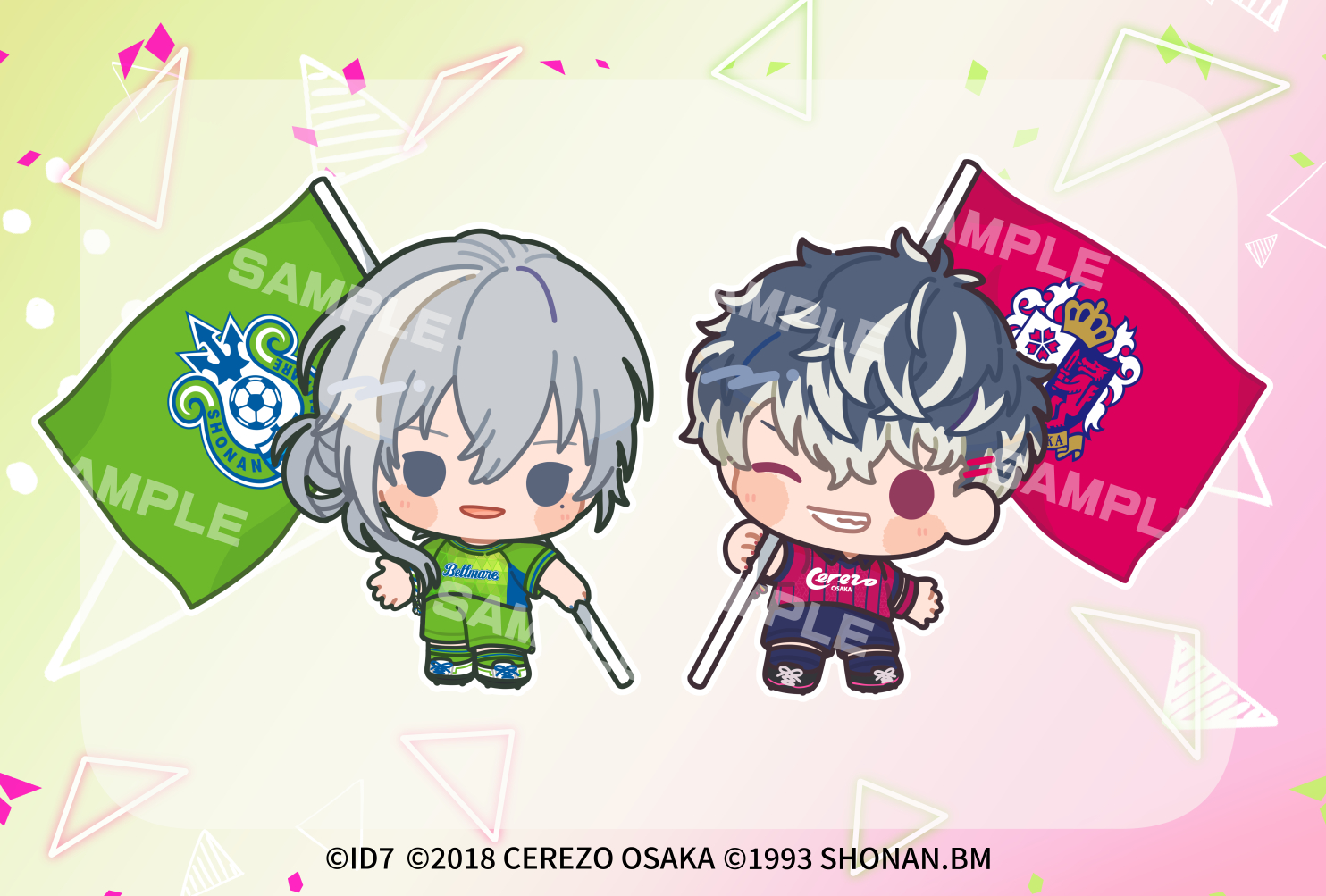 アイナナ Re:vale ユキ サッカー 缶バッジ 湘南ベルマーレ コラボ