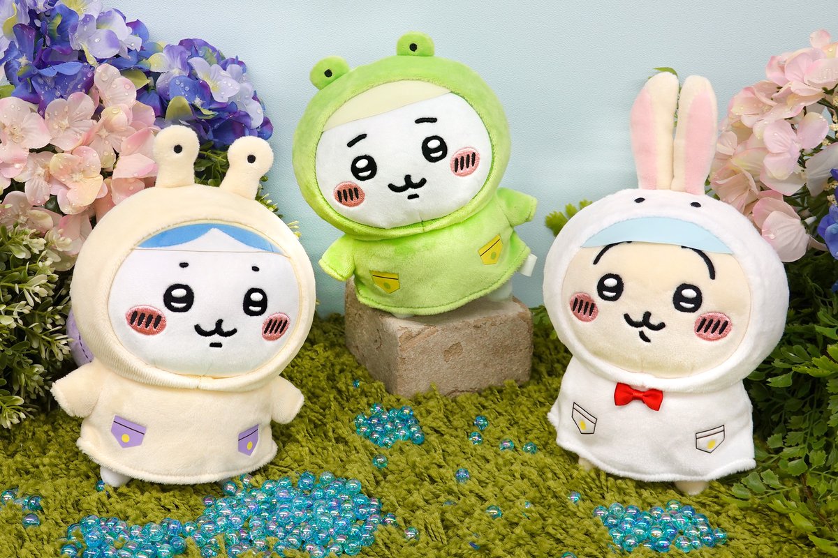 🍴新商品🍴 『ぽてたまぬいぐるみ（雨の日）』 （#ちいかわ／#ハチワレ