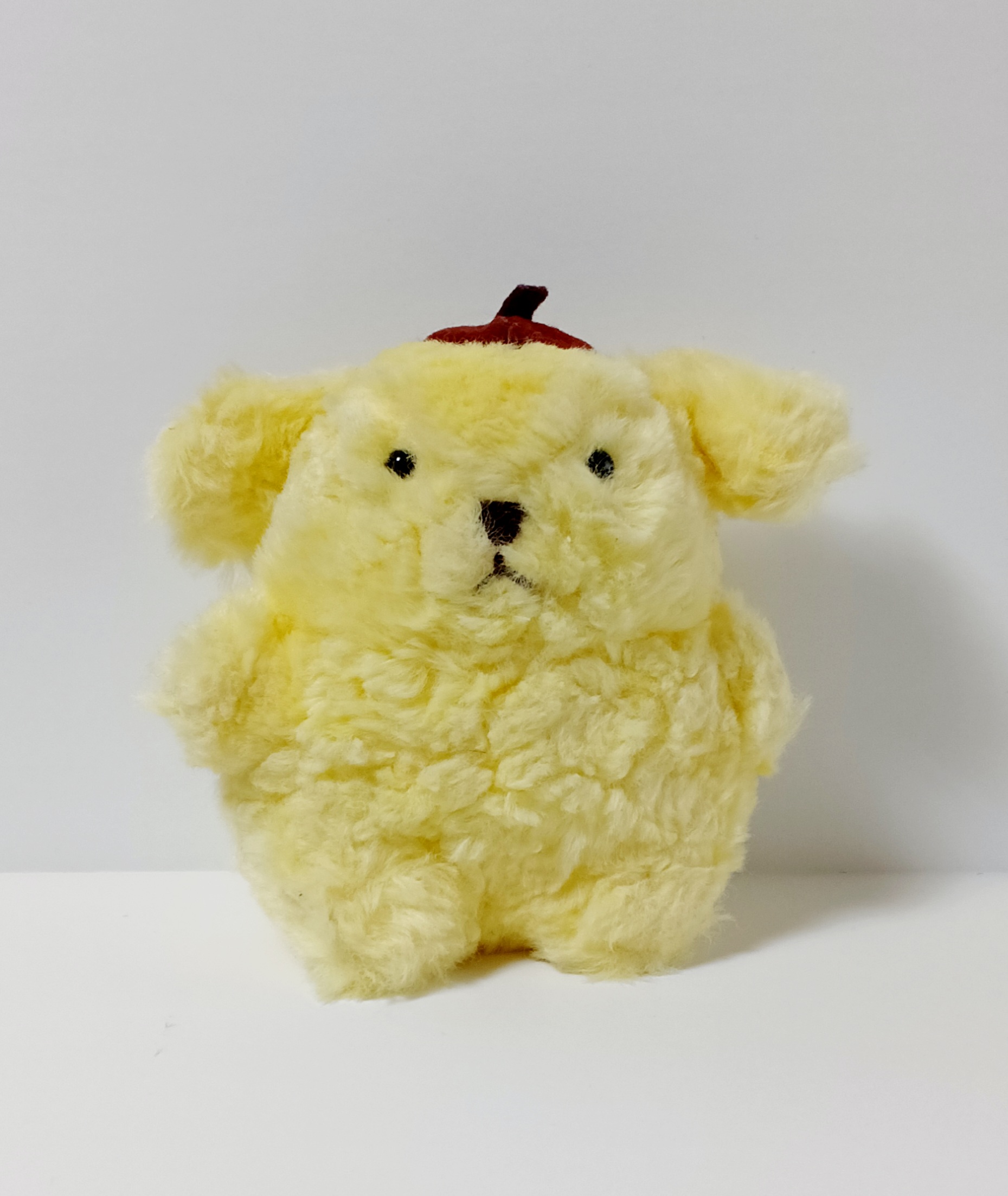 ポムポムプリン ミニプリン ぬいぐるみ レトロ 4月16日のお誕生日を