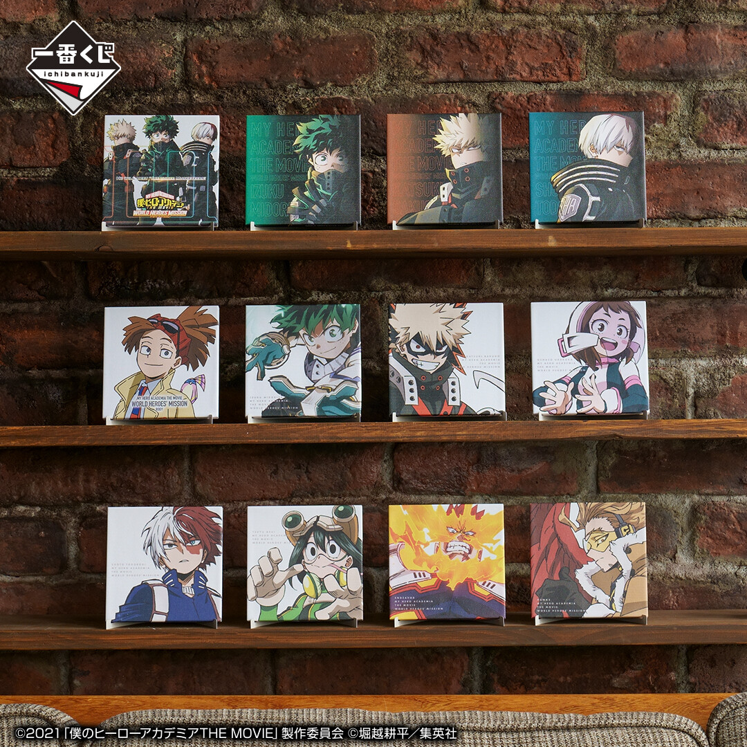 F賞紹介／ 映画登場キャラクター達のキャンバスボード！立てかけて飾る