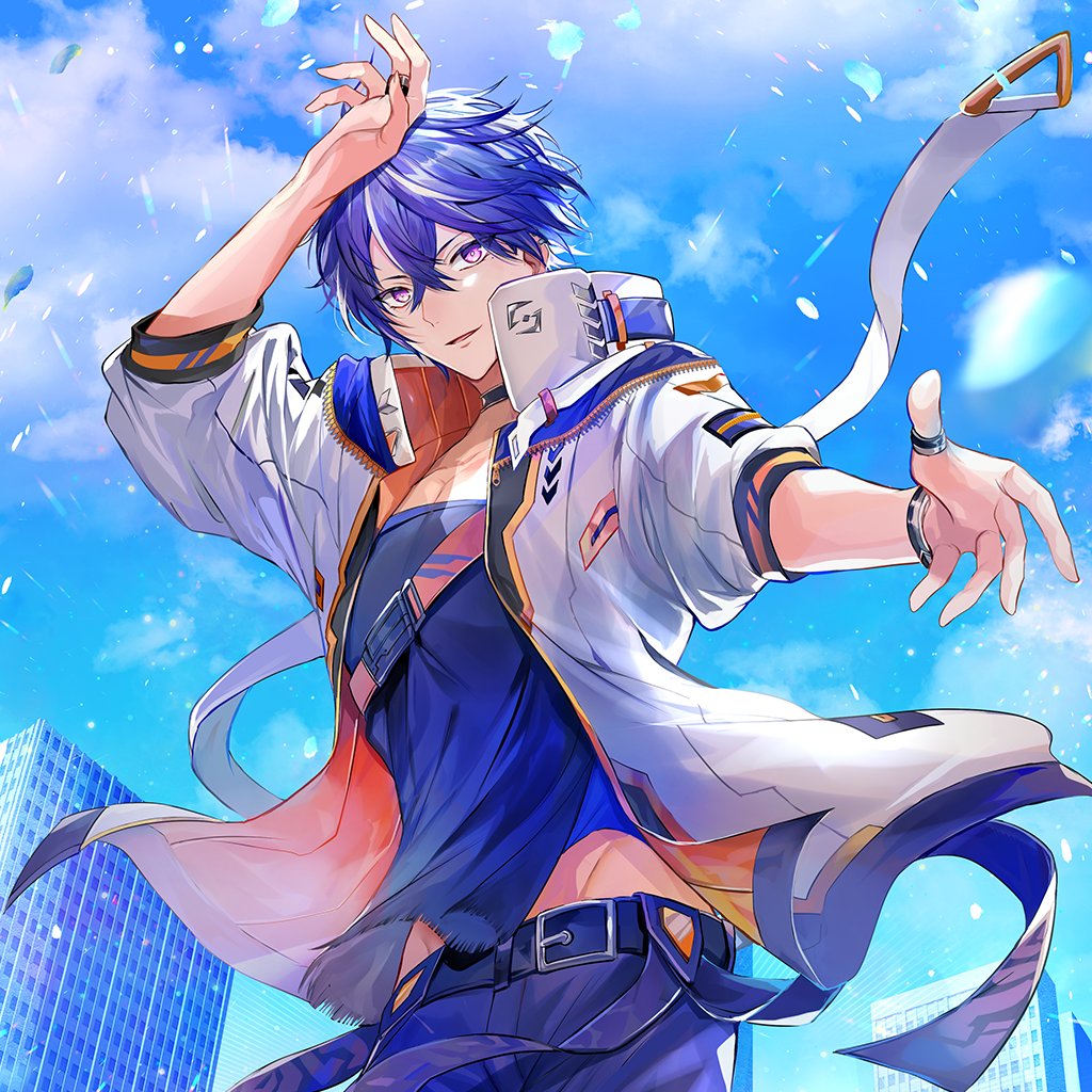 ウェブポン あたたかくなる アクキー 藍月すりっぷ