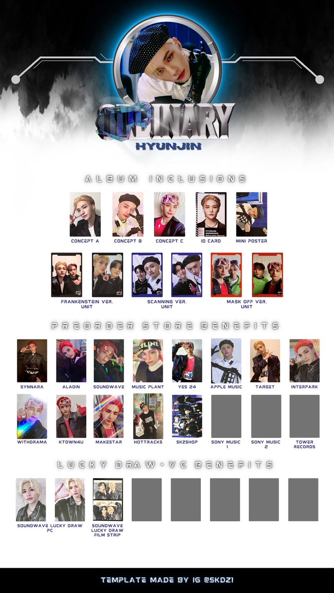 straykids スキズ ヒョンジン まとめ売り トレカ ラントレ ID