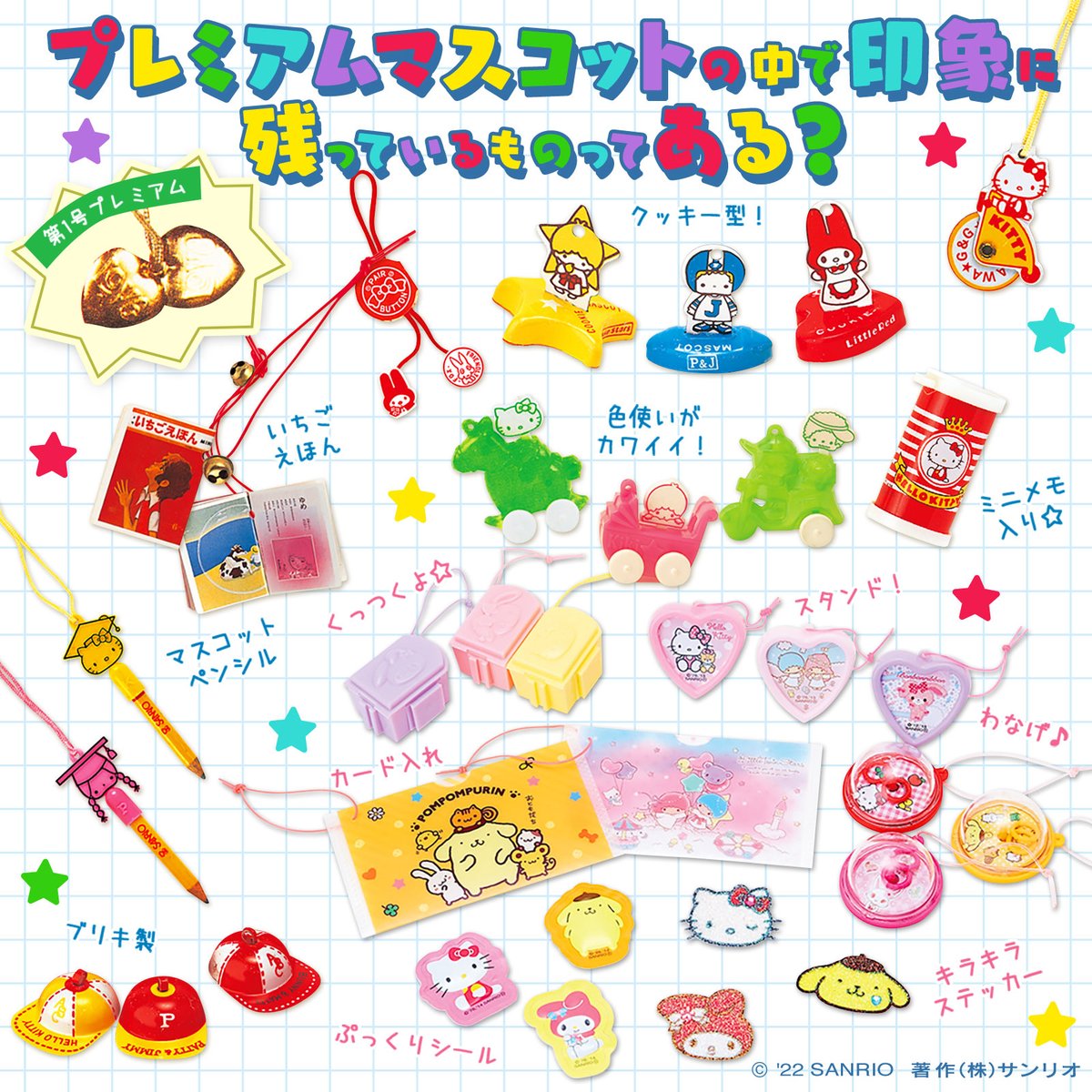 サンリオショップでお買い物するともらえる、ちょっとしたオマケ